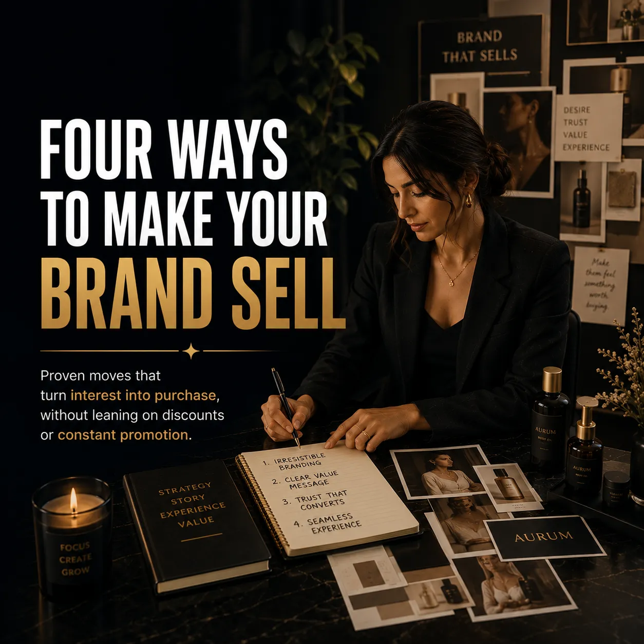Four Ways To Make Your Brand Sell