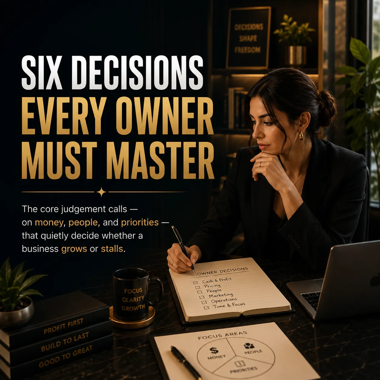 Six Decisions Every Owner Must Master