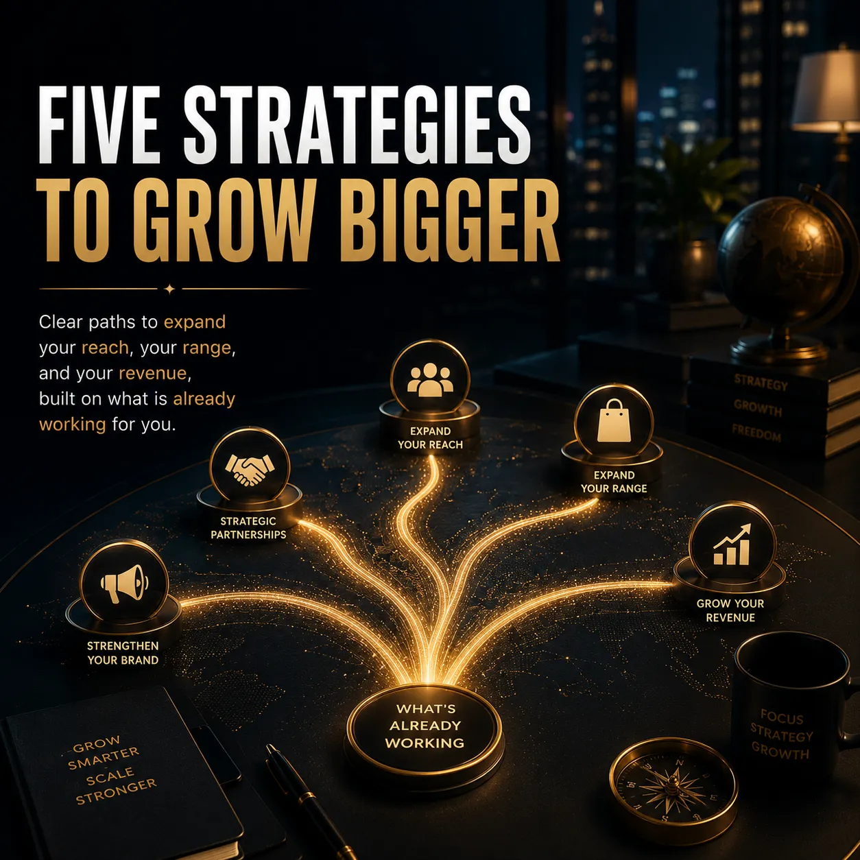 Five Strategies To Grow Bigger